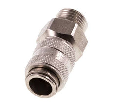 Stainless steel DN 5 Air Coupling Socket G 1/4 inch Male