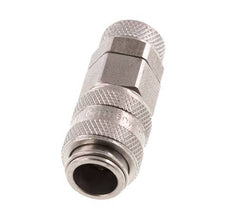 Stainless steel DN 5 Air Coupling Socket 6x8 mm Union Nut