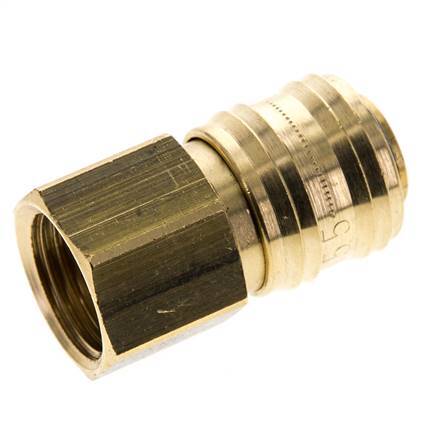 Brass DN 5.5 (Orion) Air Coupling Socket G 1/2 inch Female