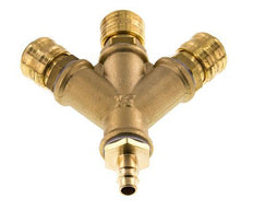 Brass DN 7.2 (Euro) Air Coupling 3-way 012