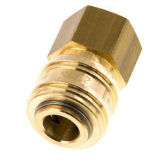 Brass DN 7.2 (Euro) Air Coupling Socket G 1/2 inch Female