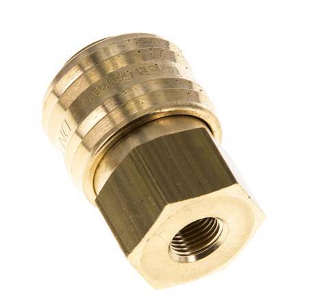 Brass DN 7.2 (Euro) Air Coupling Socket G 1/8 inch Female