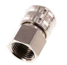 Nickel-plated Brass DN 7.2 (Euro) Air Coupling Socket G 1/4 inch Female