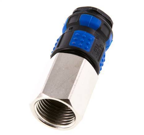 Nickel-plated Brass DN 7.8 Air Coupling Socket G 1/2 inch Female