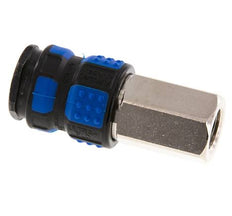 Nickel-plated Brass DN 7.8 Air Coupling Socket G 1/4 inch Female