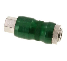 Nickel-plated Brass DN 7.8 Safety Air Coupling Socket with Slide Sleeve G 1/4 inch Female