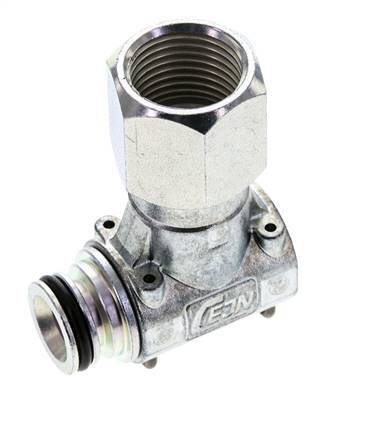 Steel DN 7.2 (Euro) Air Coupling Socket G 1/2 inch Female
