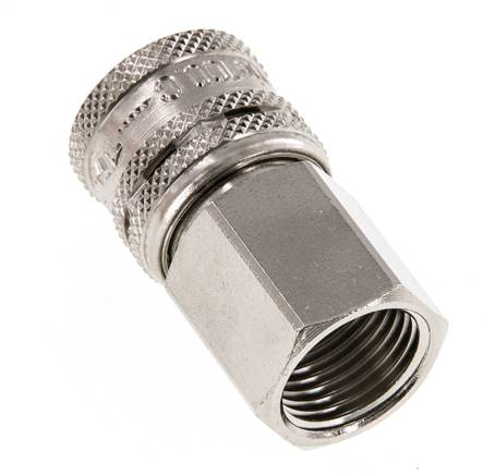 Steel DN 7.2 (Euro) Safety Air Coupling Socket G 1/2 inch Female