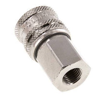 Steel DN 7.2 (Euro) Safety Air Coupling Socket G 1/4 inch Female