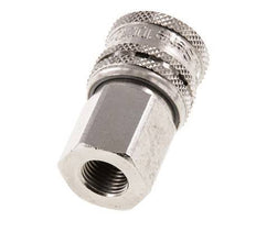 Steel DN 7.2 (Euro) Safety Air Coupling Socket G 1/4 inch Female
