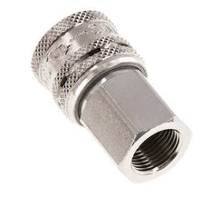 Steel DN 7.2 (Euro) Safety Air Coupling Socket G 3/8 inch Female