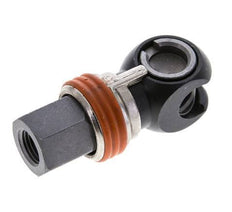 Steel DN 8 Safety Air Coupling Socket G 1/4 inch Female