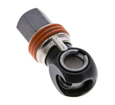 Steel DN 8 Safety Air Coupling Socket G 1/4 inch Female