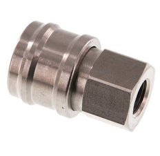 Stainless steel DN 7.2 (Euro) Air Coupling Socket G 1/4 inch Female