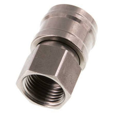 Stainless steel DN 7.2 (Euro) Air Coupling Socket G 1/2 inch Female Double Shut-Off
