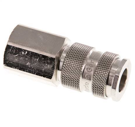 Hardened steel DN 7.8 Air Coupling Socket G 1/2 inch Female