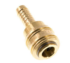Brass DN 7.2 (Euro) Air Coupling Socket 10 mm Hose Pillar
