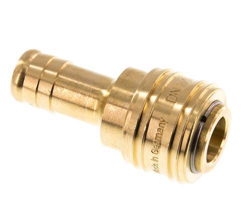 Brass DN 7.2 (Euro) Air Coupling Socket 13 mm Hose Pillar