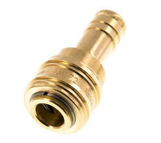 Brass DN 7.2 (Euro) Air Coupling Socket 13 mm Hose Pillar