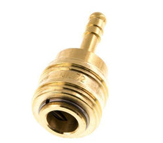 Brass DN 7.2 (Euro) Air Coupling Socket 6 mm Hose Pillar