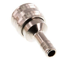Nickel-plated Brass DN 7.2 (Euro) Air Coupling Socket 9 mm Hose Pillar Double Shut-Off
