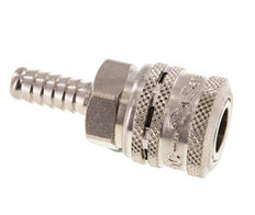 Steel DN 7.2 (Euro) Safety Air Coupling Socket 8 mm Hose Pillar