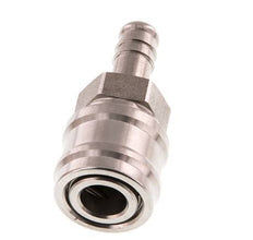 Stainless steel DN 7.2 (Euro) Air Coupling Socket 10 mm Hose Pillar