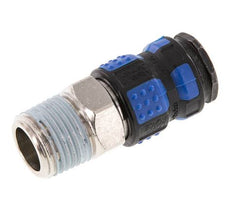 Nickel-plated Brass DN 7.8 Air Coupling Socket R 1/2 inch Male