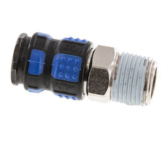 Nickel-plated Brass DN 7.8 Air Coupling Socket R 1/2 inch Male