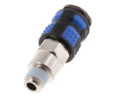 Nickel-plated Brass DN 7.8 Air Coupling Socket R 1/4 inch Male