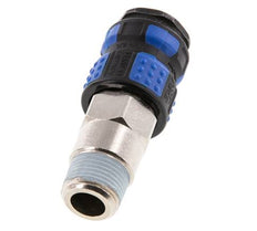 Nickel-plated Brass DN 7.8 Air Coupling Socket R 3/8 inch Male