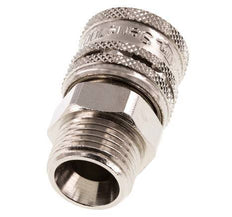 Steel DN 7.2 (Euro) Safety Air Coupling Socket G 1/2 inch Male