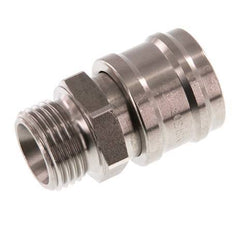 Stainless steel DN 7.2 (Euro) Air Coupling Socket G 1/2 inch Male