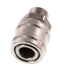 Stainless steel DN 7.2 (Euro) Air Coupling Socket G 3/8 inch Male