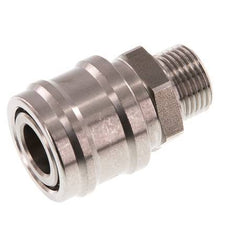 Stainless steel DN 7.2 (Euro) Air Coupling Socket G 3/8 inch Male