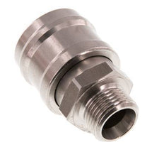 Stainless steel DN 7.2 (Euro) Air Coupling Socket G 3/8 inch Male