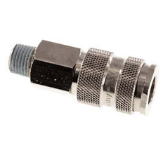 Hardened steel DN 7.8 Air Coupling Socket R 1/4 inch Male