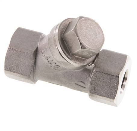 G1/4'' Stainless Steel 316 Y Check Valve PTFE 0.4/0.8-40bar - CLYS