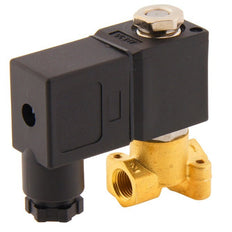 Solenoid Valve CM-DA 1/8'' Brass FKM 0-10bar 24V DC