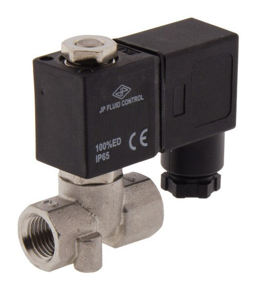 Solenoid Valve CM-DA 1/4'' Stainless Steel FKM 0-10bar 380V AC