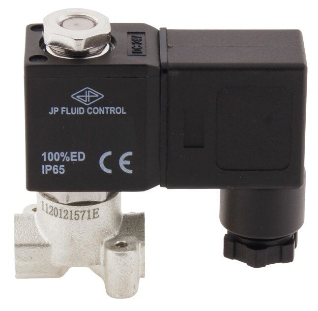 Solenoid Valve CM-DA 1/8'' Stainless Steel FKM 0-10bar 12V DC