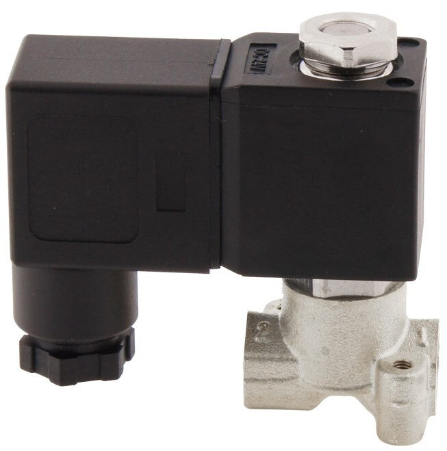 Solenoid Valve CM-DA 1/8'' Stainless Steel FKM 0-10bar 120V AC
