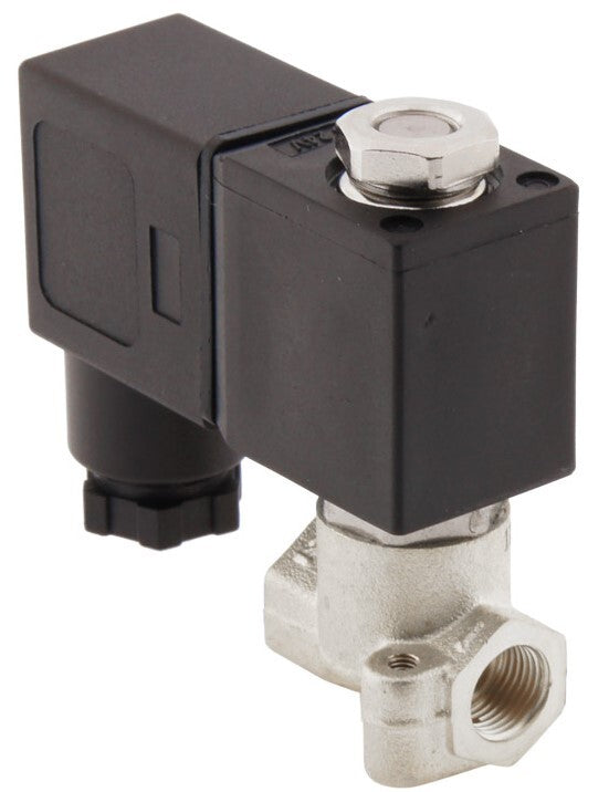 Solenoid Valve CM-DA 1/8'' Stainless Steel FKM 0-10bar 380V AC