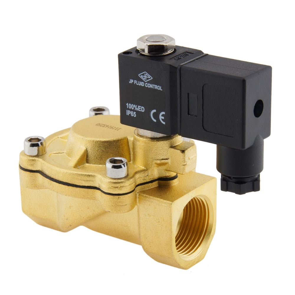 Solenoid Valve CM-IA 3/4'' Brass FKM 0.5-16bar 120V AC