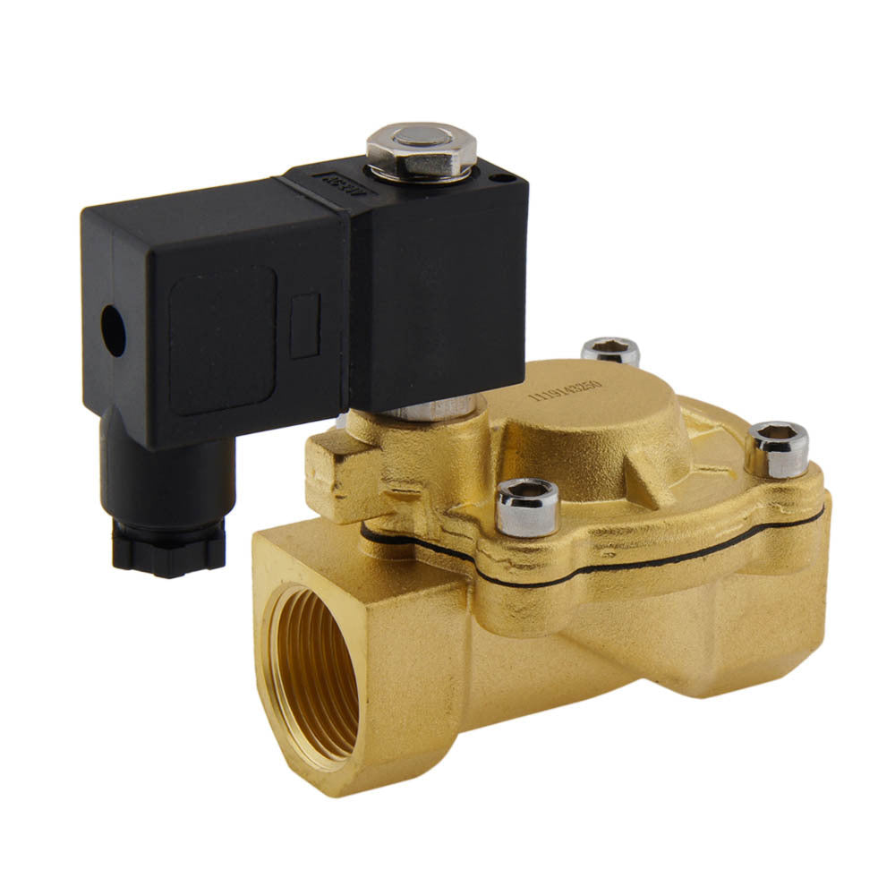Solenoid Valve CM-IA 3/4'' Brass FKM 0.5-16bar 120V AC