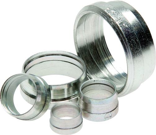 6LL Zinc plated Steel Cutting ring [20 Pieces]