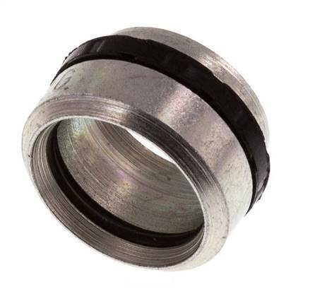 12L or 12S Zinc plated Steel Cutting ring with seal [2 Pieces]