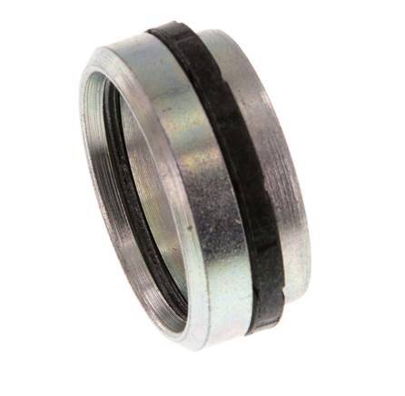 22L Zinc plated Steel Cutting ring with seal