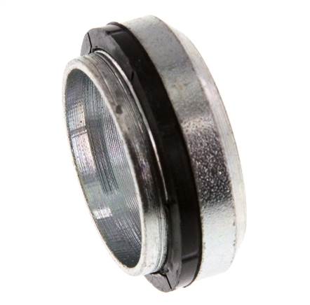 25S Zinc plated Steel Cutting ring with seal