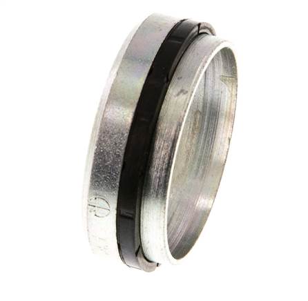 28L Zinc plated Steel Cutting ring with seal